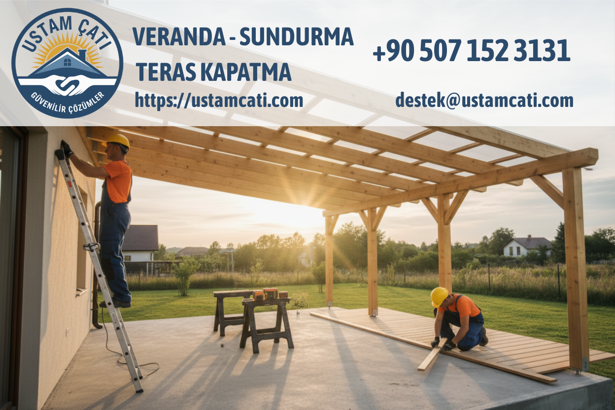 Teras Kapatma - Sundurma - Veranda